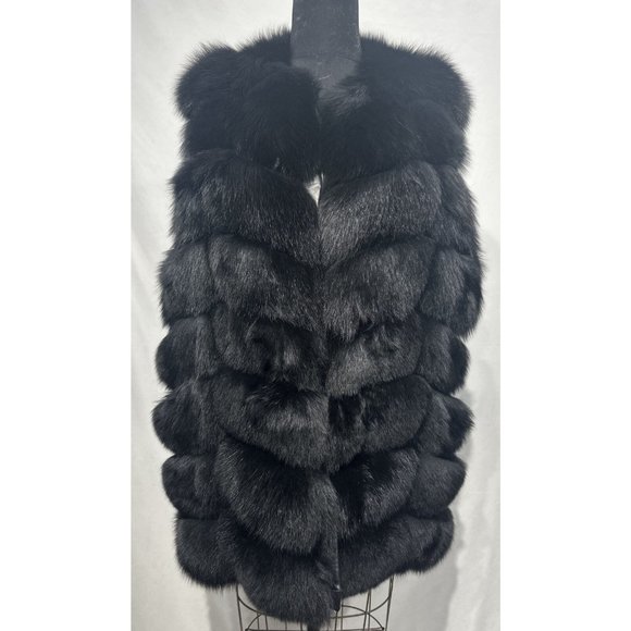 Black Fox Vest Crosscut (117214)